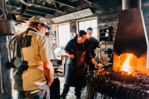 Blacksmithing 101 Workshop – Dinner Triangle
